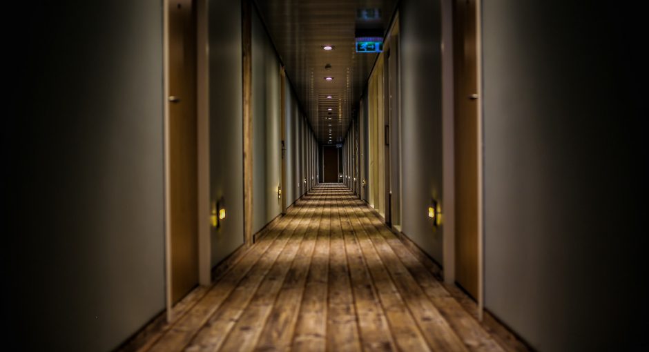 hallway of building